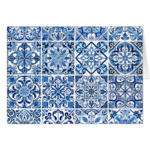 Mediterranean Tiles, Portugese, Azulejo, Majolica