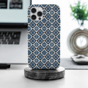 Mediterranean Tiles, Portuguese, Azulejo, Majolica iPhone 15 Pro Max Case