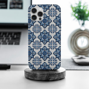 Mediterranean Tiles, Portuguese, Azulejo, Majolica iPhone 15 Pro Max Case
