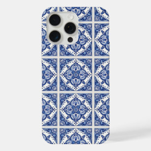 Mediterranean Tiles, Portuguese, Azulejo, Majolica iPhone 15 Pro Max Case