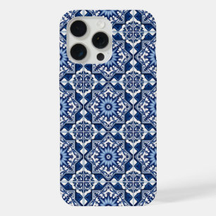 Mediterranean Tiles, Portuguese, Azulejo, Majolica iPhone 15 Pro Max Case