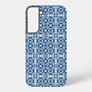 Mediterranean Tiles, Portuguese, Azulejo, Majolica Samsung Galaxy Case
