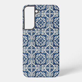 Mediterranean Tiles, Portuguese, Azulejo, Majolica Samsung Galaxy Case