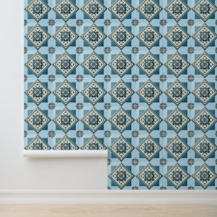 Mediterranean Tiles, Portuguese, Azulejo, Majolica Wallpaper