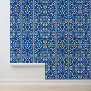 Mediterranean Tiles, Portuguese, Azulejo, Majolica Wallpaper
