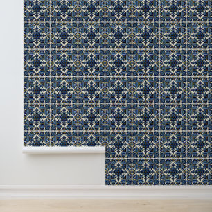 Mediterranean Tiles, Portuguese, Azulejo, Majolica Wallpaper