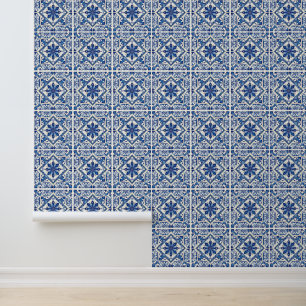 Mediterranean Tiles, Portuguese, Azulejo, Majolica Wallpaper