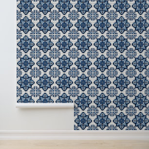 Mediterranean Tiles, Portuguese, Azulejo, Majolica Wallpaper
