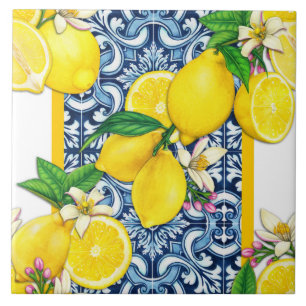 Mediterranean Traditional Pattern Ceramic Tile