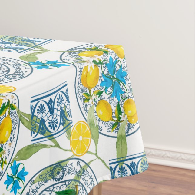 Mediterranean,Tuscan style,olives,pattern        Tablecloth (In Situ)