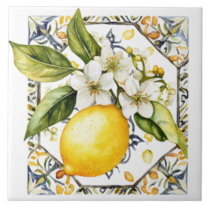 Mediterranean Tuscany Lemon Rustic Ceramic Tile