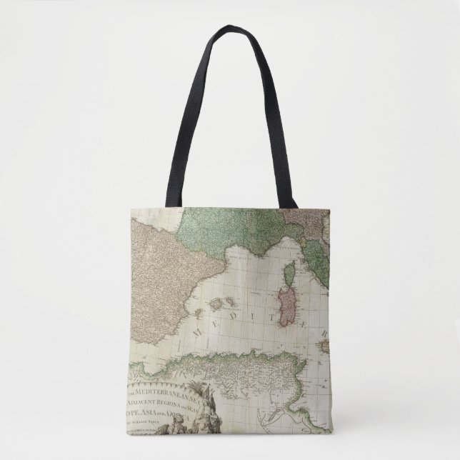 Mediterranean West Tote Bag (Front)