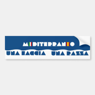 MEDITERRANEO BUMPER STICKER