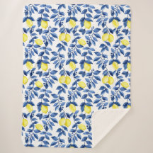 Mediterrenean Citrus Lemon pattern