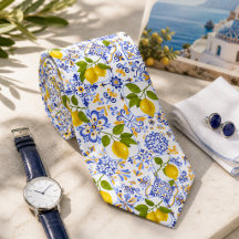 Mediterrenean Citrus Lemon pattern