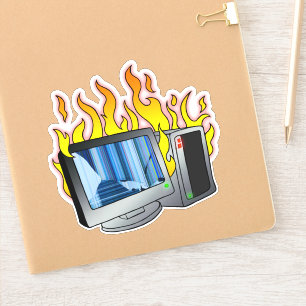 Medium 6" x 6" Custom-Cut Vinyl Sticker