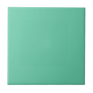 Medium Aquamarine Ceramic Tile