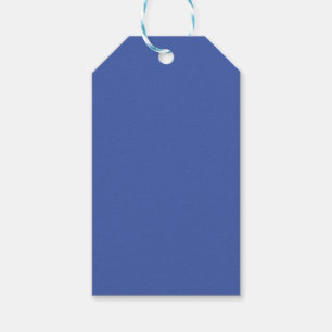 Medium Blue #445EAA, Faded Blue Gift Tags