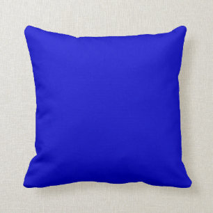 Medium Blue Cushion