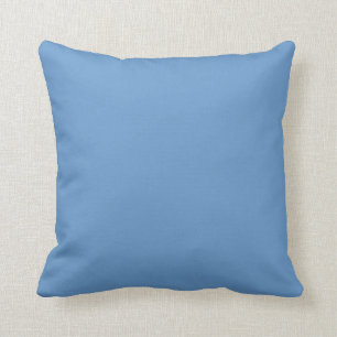 medium blue pillow