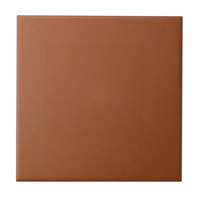 Medium Dark Terracotta "Mix & Match" or Customise Ceramic Tile (Front)