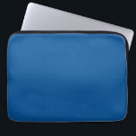 Medium Electric Blue Solid Colour Laptop Sleeve<br><div class="desc">Medium Electric Blue Solid Colour</div>