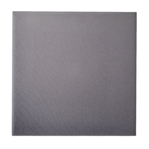 Medium Gray Faux Crackle Finish Repro Antique Ceramic Tile