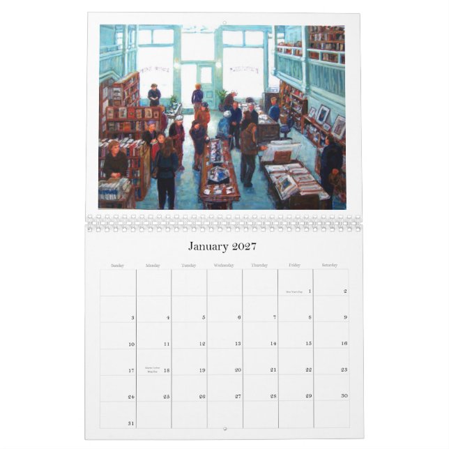 Medium Lost Coast Daily Painters 2010 Calendar (Jan 2027)