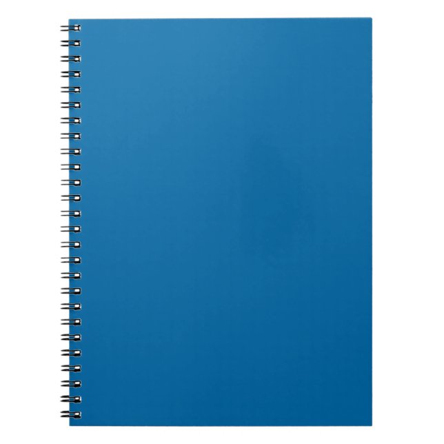 Medium Persian Blue Classy Colour Matching Notebook (Front)