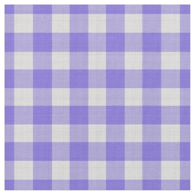 Medium Purple Checkered pattern Fabric (Close Up)
