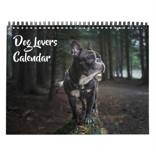 Medium Size Dog Lovers Calendar (Cover)