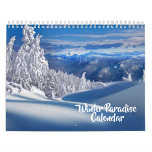 Medium Size Winter Calendar