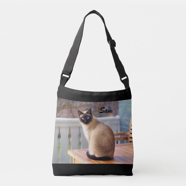 Medium Style: All-Over-Print Cross Body Bag, Crossbody Bag (Front)