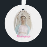 Medjugorje Pendant Ornament<br><div class="desc">Keep it very close to you... </div>