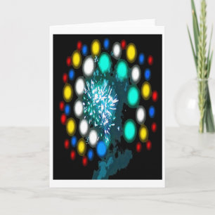 Medley beautiful art holiday card