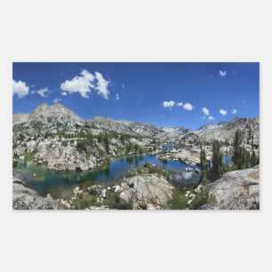 Medley Lake - Sierra Rectangular Sticker