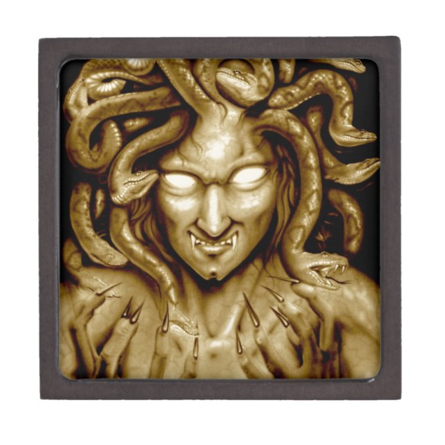 MEDUSA Airbrush Art Original Gift Box (Front)
