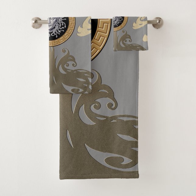 Medusa  Bath Towel Set (Insitu)