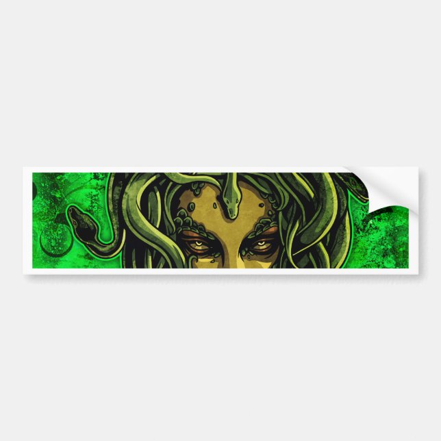 Medusa Bumper Sticker (Front)