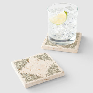 Medusa by Walter Crane Stone Coaster