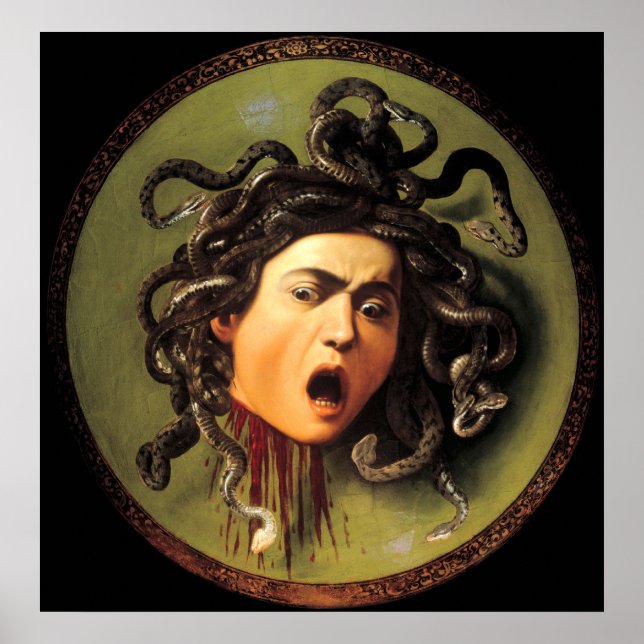 Medusa, Caravaggio Poster (Front)