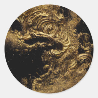 Medusa Classic Round Sticker