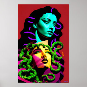 Medusa Distracted   Poster