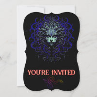 Medusa Divorce Party Invite