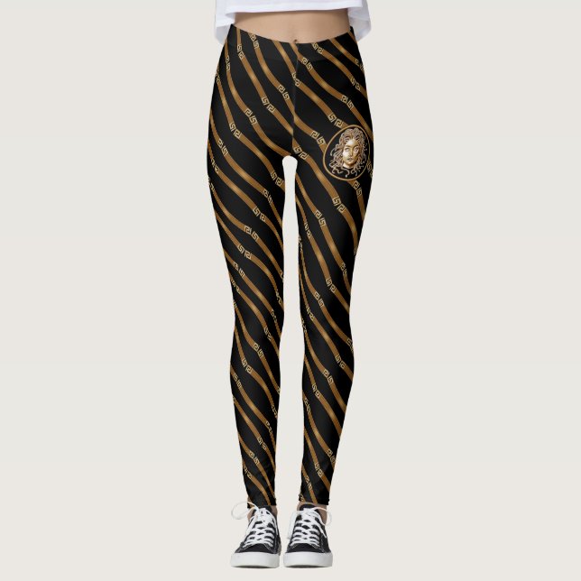 Medusa Eyes Leggings (Front)