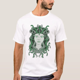 Medusa Gorgo Snake Gorgon Monster Greek Mythology T-Shirt