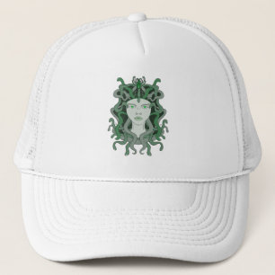 Medusa Gorgo Snake Gorgon Monster Greek Mythology Trucker Hat