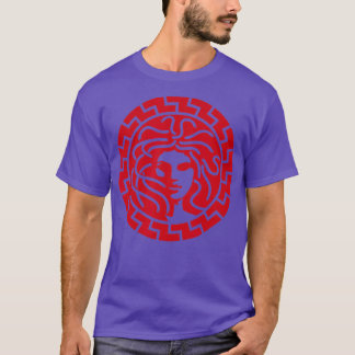 Medusa Gorgon Snake Head Greek Mythology Ancient L T-Shirt