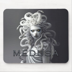 Medusa, Greek Mythology Snake Goddess, Gorgon #2 Mouse Pad