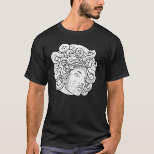Medusa Greek Snakes Ancient Greece Mythology Gothi T-Shirt